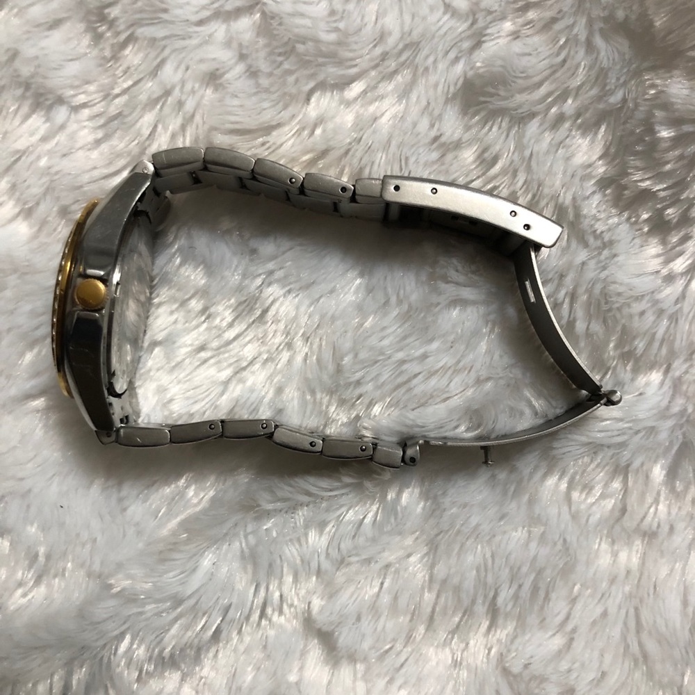 Two-Toned Riley Multifunction Steel Fossil Watch - Picture 2 of 5